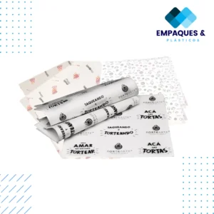 Papel mineralizado para comida rápida en láminas
